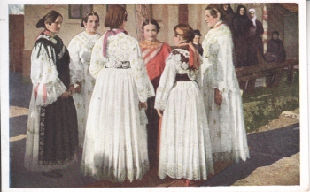 Kroatische Volkstracht HR 19xx 95 043 ●